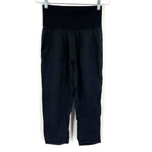 Lululemon Post Power Crop Pants Black Size 2